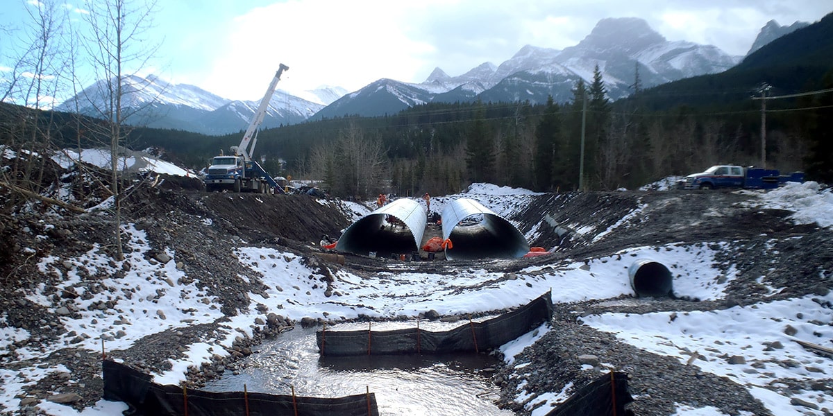 Pigeon Creek culvert replacement