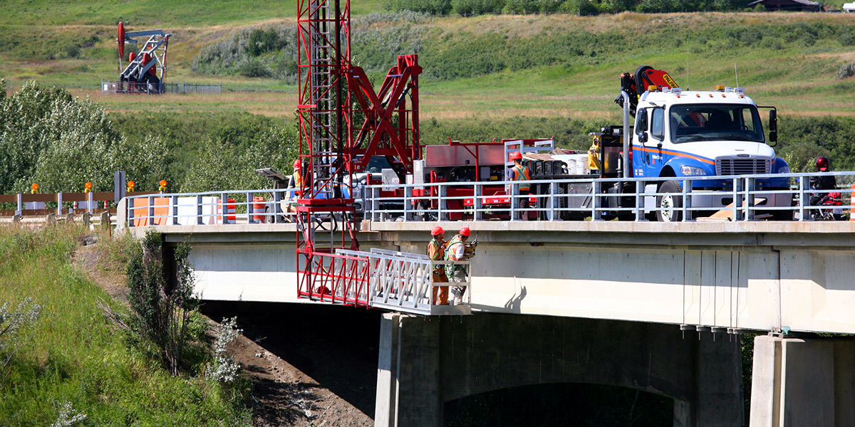 Southern Alberta Longview bridge repair